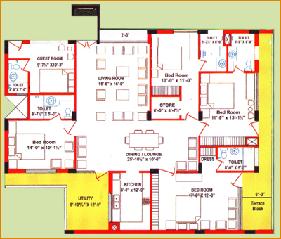 Housing Layouts – Jamuna Apartments